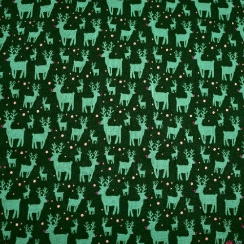 Reindeer Cotton Print